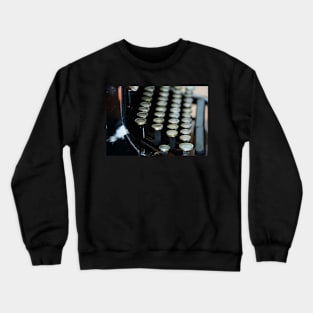 Antique Typewriter Crewneck Sweatshirt